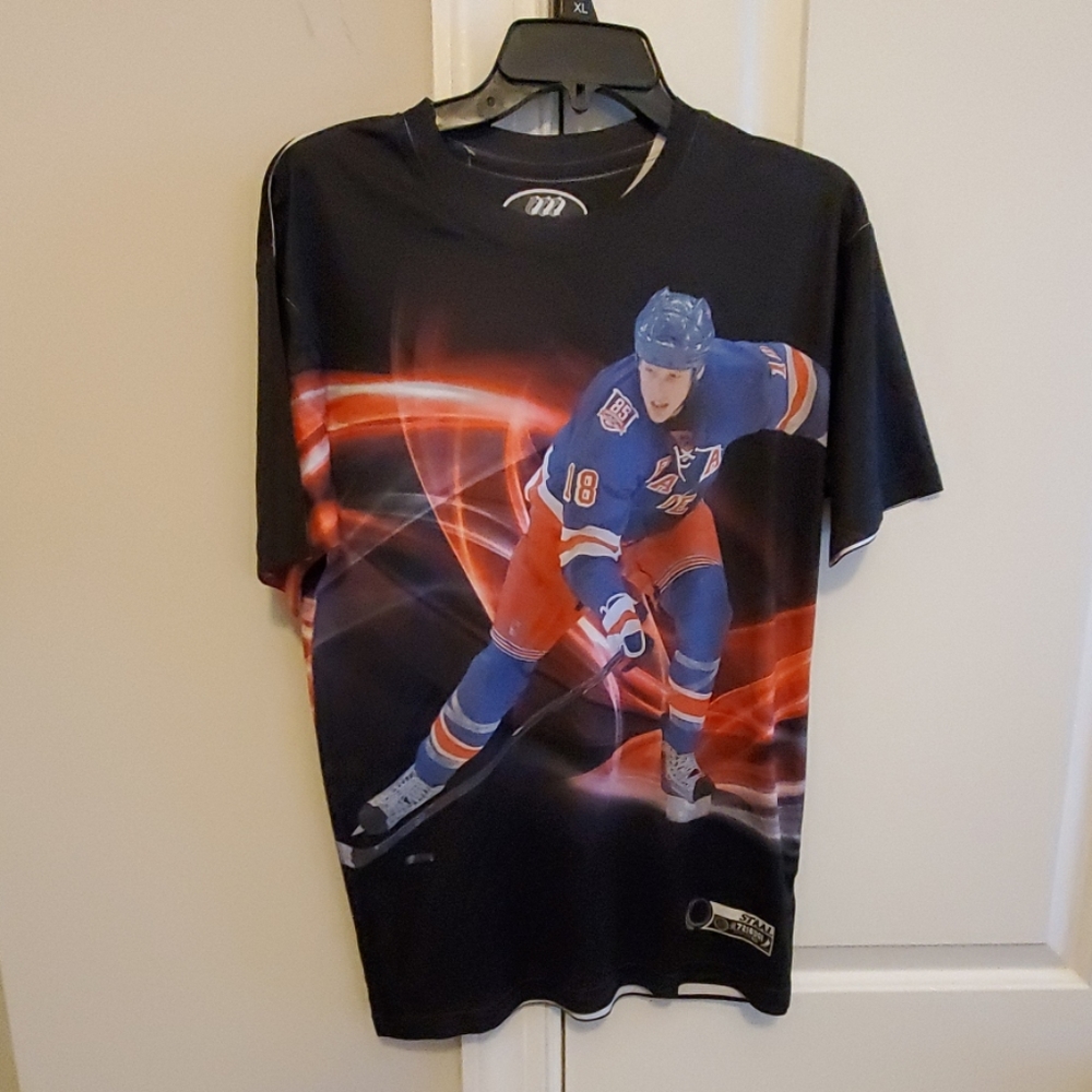 three 60 year adult s NHL rangers Eric Staal shirt
